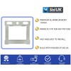 10 pc Square Sawtooth CWH1 Hangers Aluminum Back Stretched Canvas