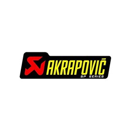 AKRAPOVIC (Akurapo Vittorio h) heat-resistant silencer sticker poly 90~26.5mm P-HST3PO