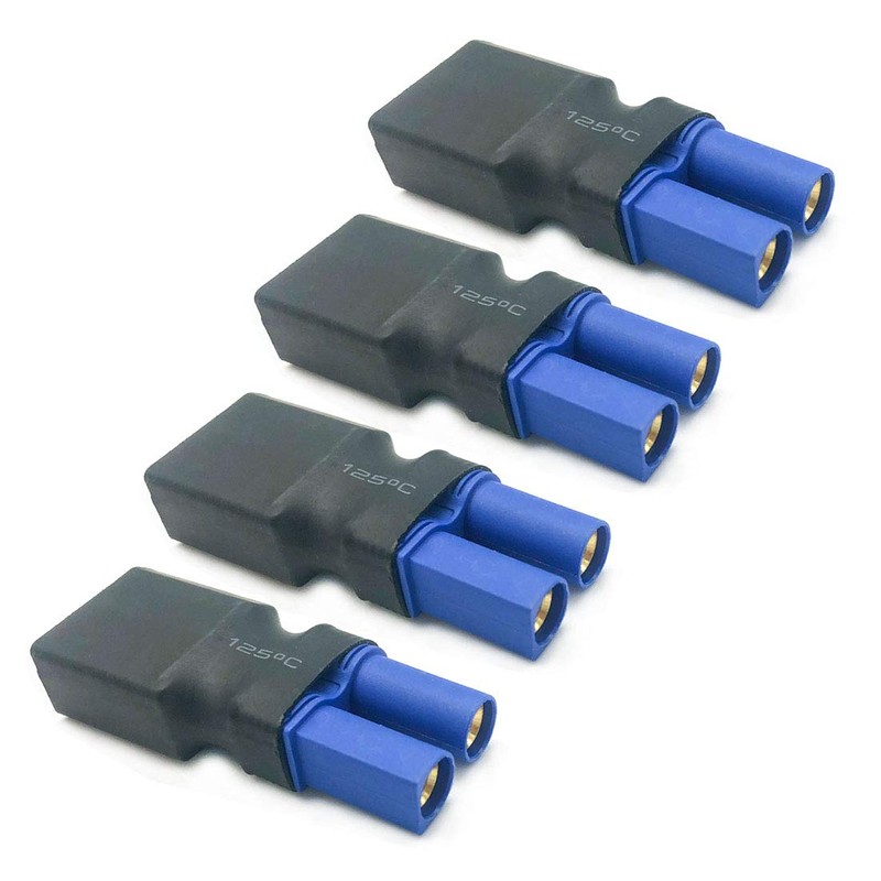 FLY RC 4pcs XT90 Male to EC5 Female Plug Connector