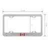 Grand General 60424 Chrome License Plate Frame with 4 Holes