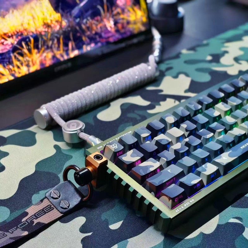 BOYI KEYSME GT60Pro Aluminum Case with Silicone Gasket Mat FR4