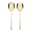 Oneida Allay Champagne Everyday 2 Piece Salad Server Set, 2