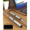 VEHHE USB Lighter, Rechargeable Arc Candle Lighter with LED Battery