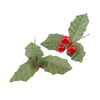 Yetaha 10 Pcs Artificial Leaf + Holly Berries for Wedding