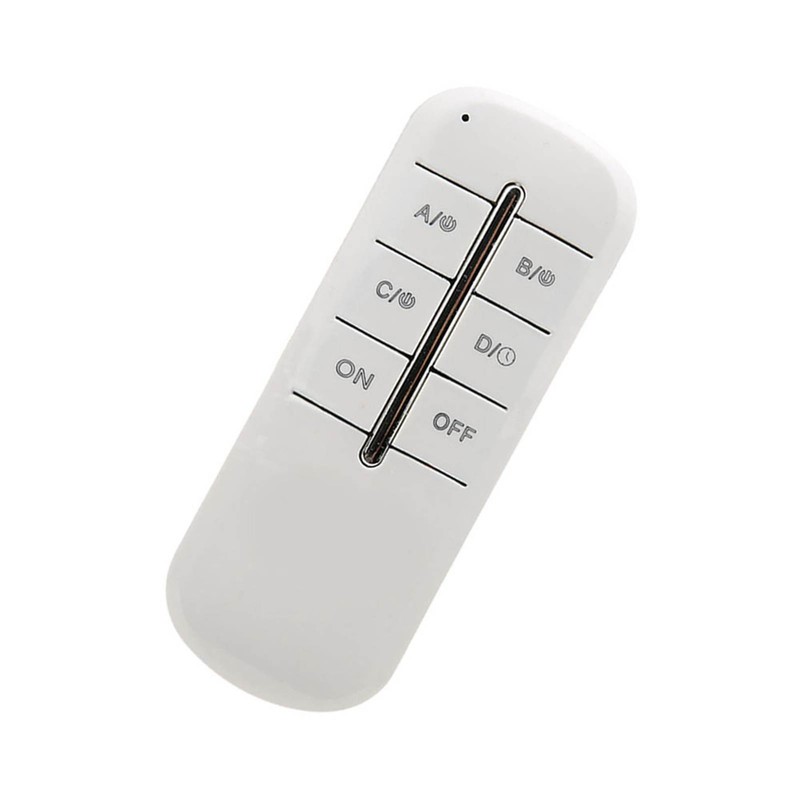 ON/OFF AC180-240V Wireless Receiver Lamp Light RF Remote Control Switch(4Way