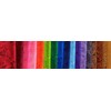 102 Rainbow Swirl pre Cut Charm Pack 5" Squares 100%