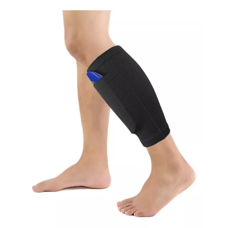 LOMETEB Espinilleras De Fútbol Con Porta Espinilleras Adulto