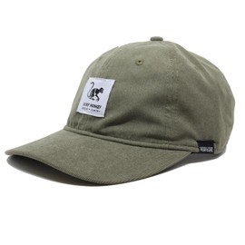Dressed In Music Play With Me Baseball Cap Classic Surf Monkey® Dad Without Structure - Lambswool, olive green