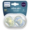Avent Ultra Air Soother 0-6 Months Deco Mixed 2 Pack