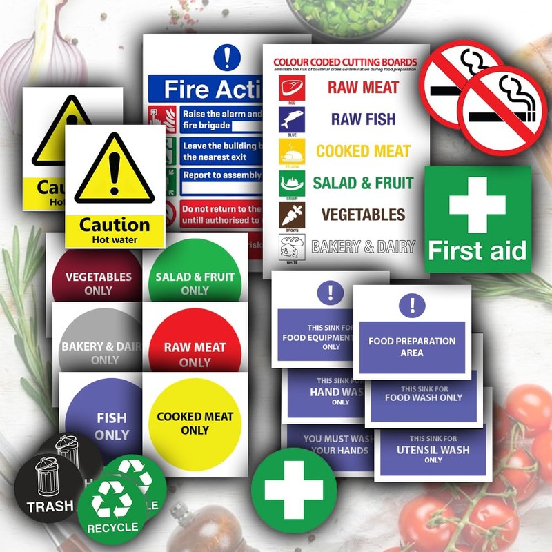 Catering Restaurant Kitchen - Food Preparation - Health & Safety
