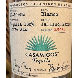 Casamigos Tequila Bottle Candle - Style: Blanco Label