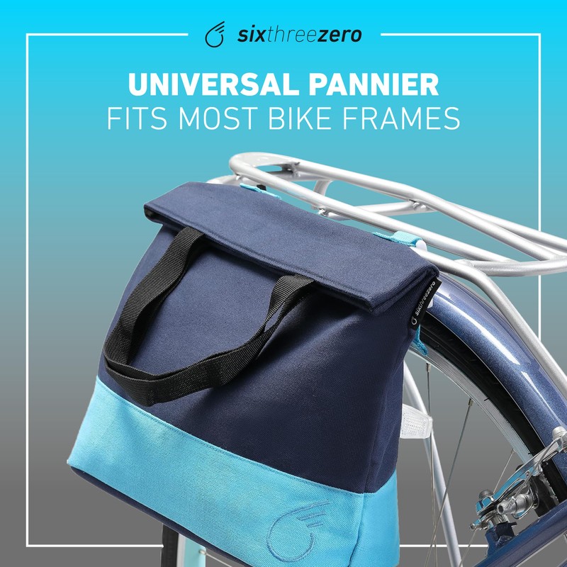sixthreezero Bike Bag for Front or Rear Rack, Waterproof Universal