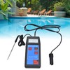Portable Salinity TEMP Meter Multifunction Water Quality Analyzer for Aquarium
