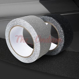 The Ondam Anti-Slip Tape Non-Slip Pad Anti-Dust Rubber Black 2ea