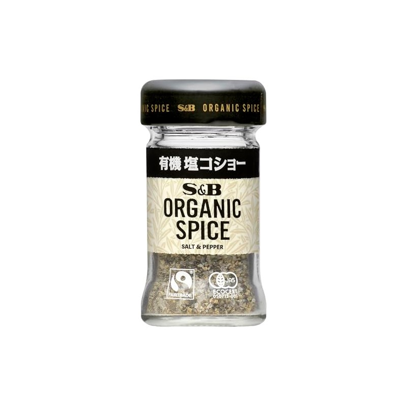 Sb Foods Organic Spice Organic Salt Pepper 1.1 oz (30