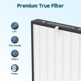 2-Set Replacement Filters Compatible with 5000 Air Clean Purifi-er