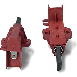 196539 2pcs Carbon Brushes Motor Washing Machine Ariston Indesit Rex Candy