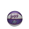 Wilson Team Retro Utah Jazz Outdoor Rubber Mini Basketball Size: