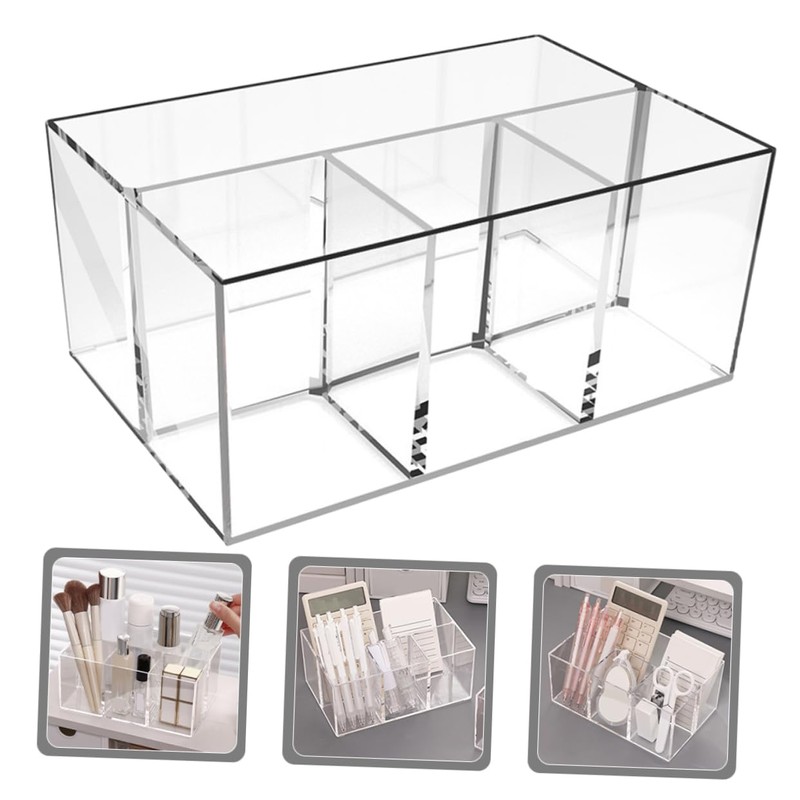 Ciieeo Makeup Brush Storage Holder Versatile Desk Organizer for Cosmetics