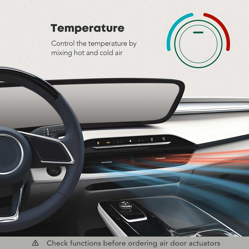 HVAC - Palancas para puerta de aire para Jeep Cherokee