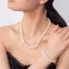 BURLAP LIFE AAA Freshwater Cultured Potato Pearl Jewelry Set for