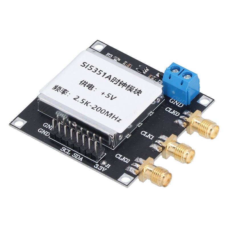 SI5351 Clock Signal Generator Module Low Noise Square Wave Frequency