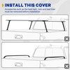 Soft Roll Up Truck Bed Tonneau Cover Fit for Toyota