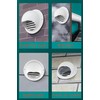 4" Vent Round Cover, Stainless Steel Wall Round Vent Hole