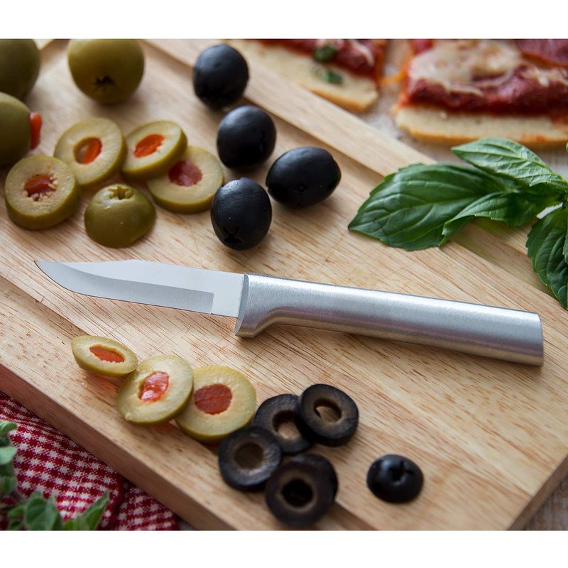 RADA Cutlery Peeling Paring Knife (R102), 2.5" Stainless Steel Hollow