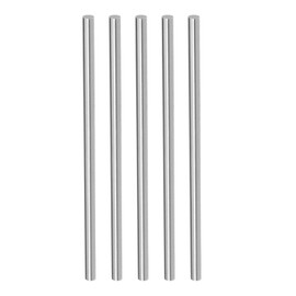 CoCud Round Steel Rod, 4.5mm Diameter 200mm Length, High Speed Steel Bar Stock Craft DIY Tool - (Applications: for Drill Lathes Boring Machine), 5-Pieces
