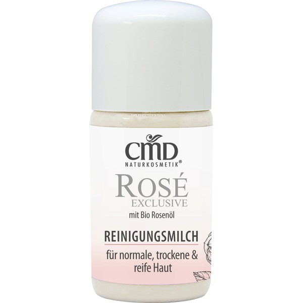 CMD Naturkosmetik Rosé Exclusive Facial Cleansing Milk, 30 ml
