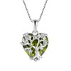 FJ Tree of Life Necklace Women's 925 Sterling Silver Heart