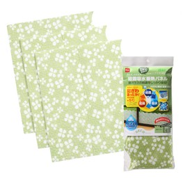 Nitoms E1064 Condensation Water Absorption Thermal Insulated Panel, Clover, Window Glass, Non-Residue, Cold Protection, Cold Protection, Width 11.8 x Height 9.8 inches (30 cm) x Height 9.8 inches (25 cm), Pack of 3