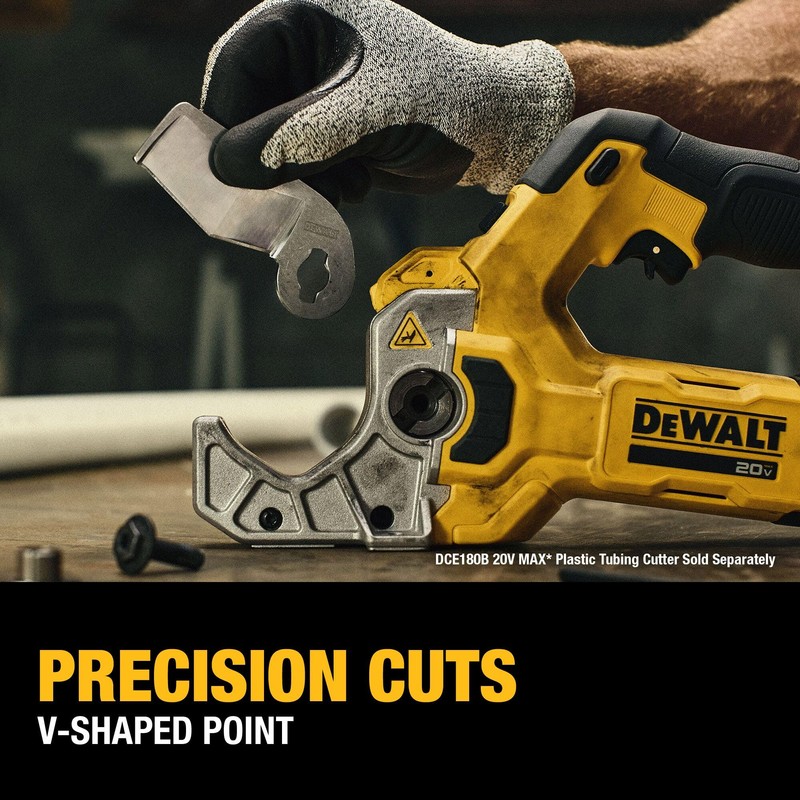 DEWALT Plastic Tubing Cutter Replacement Blade for DCE180B (DCE1801)