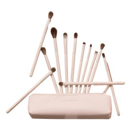 Set Brochas Ojos Beauty Creations Nude X 12 Piezas