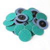 Lauco 3" 24 Grit Quick Change Zirconia Coarse Cut Grinding