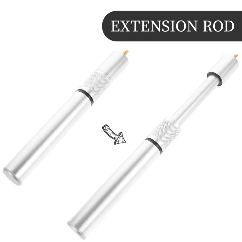 Sosoport Stable Billiard Extender Lightweight Extension Rod for Easy Use