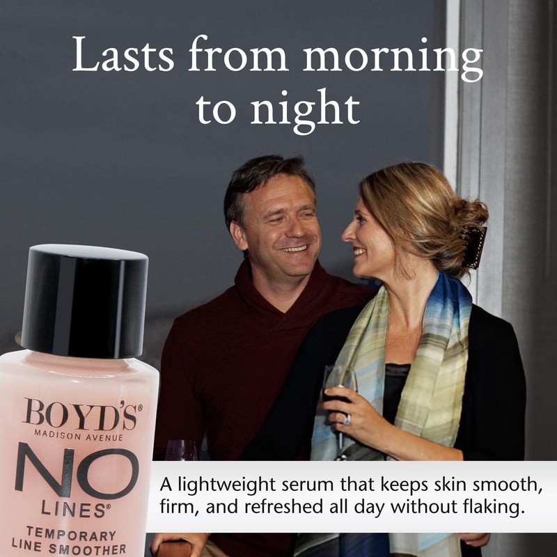 Boyd’s No Lines Temporary Wrinkle Remover - Skin Tightening Serum