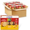 RITZ Cheese Sandwich Crackers, Lunch Snacks, 48 Snack Packs (6