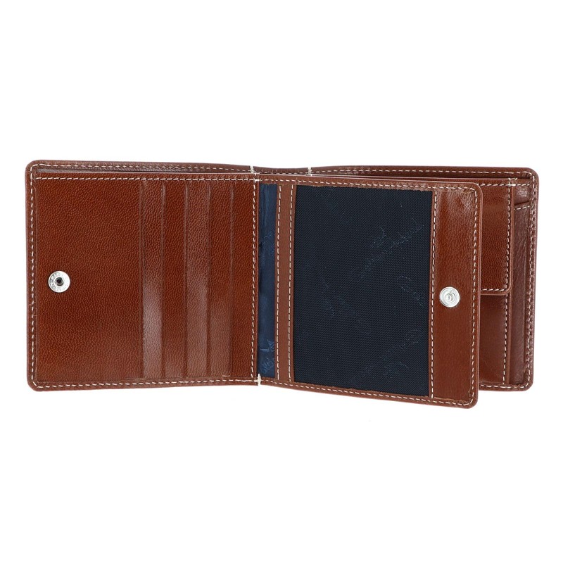 Golden Head Bari RFID Protect Wallet Cognac