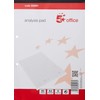 5 Star Office Analysis Pad Ruled 70gsm 8 Cash Column