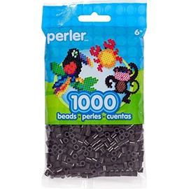 Perler 80-15262 Bulk Fuse Beads for Craft Activities 1000pcs, Cocoa Brown
