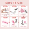 200PCS Soft Nail Sponges with 1PCS Grabbing Pen for Ombre