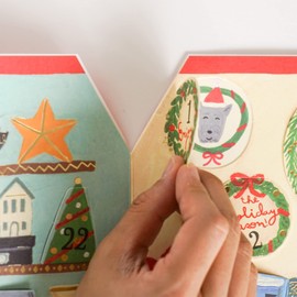 Greeting Life Christmas Advent Calendar SD-20 Red