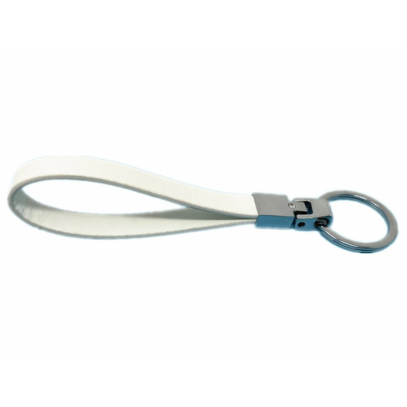 Doliphine wristlet Mini leather key fob keychain with key ring