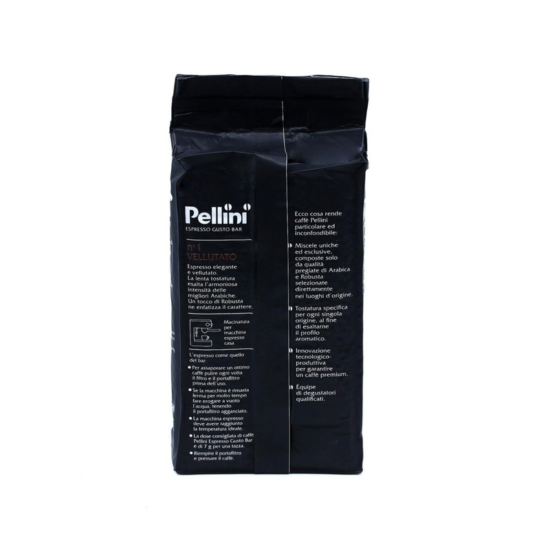 Pellini Gusto Bar Vellutato N.1, Medium Roast, Arabica and Robusta,