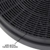 SPARES2GO Carbon Charcoal Vent Filter compatible with Lamona Howdens Cooker