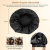 Seerjik 6 Piezas Gorro de Seda para Dormir,Gorro de Satin