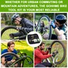 GOHHME Bicycle Repair Kit - Ultimate 16-in-1 Bicycle Tool, Compact
