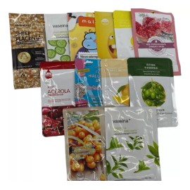 Eco R. Lote Skin Care Surtido Tela 20pza Cuidado Piel Mascarillas